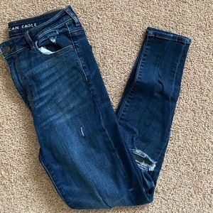 American Eagle highest rise jegging